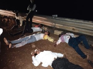 Visakhapatnam road Tufan accident
