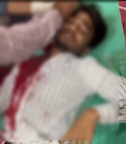 बिलासपुर गणेश पंडाल में युवक पर हमला