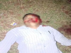 रायपुर उपसरपंच पति की कुल्हाड़ी से हत्या