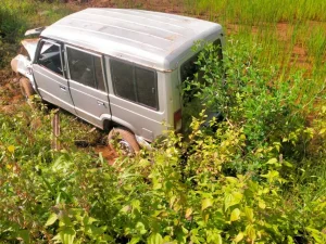 जगदलपुर सूमो ने स्कूटी को मारी टक्कर