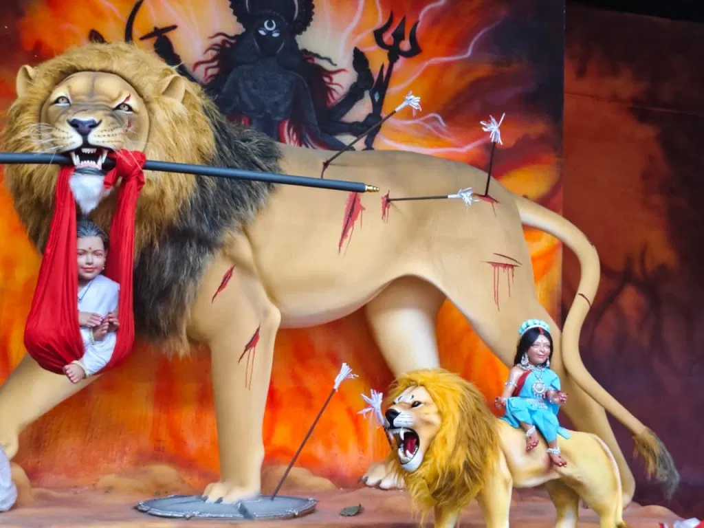 Raipur Durga Pratima Vivad