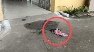 woman sets herself on fire Raipur