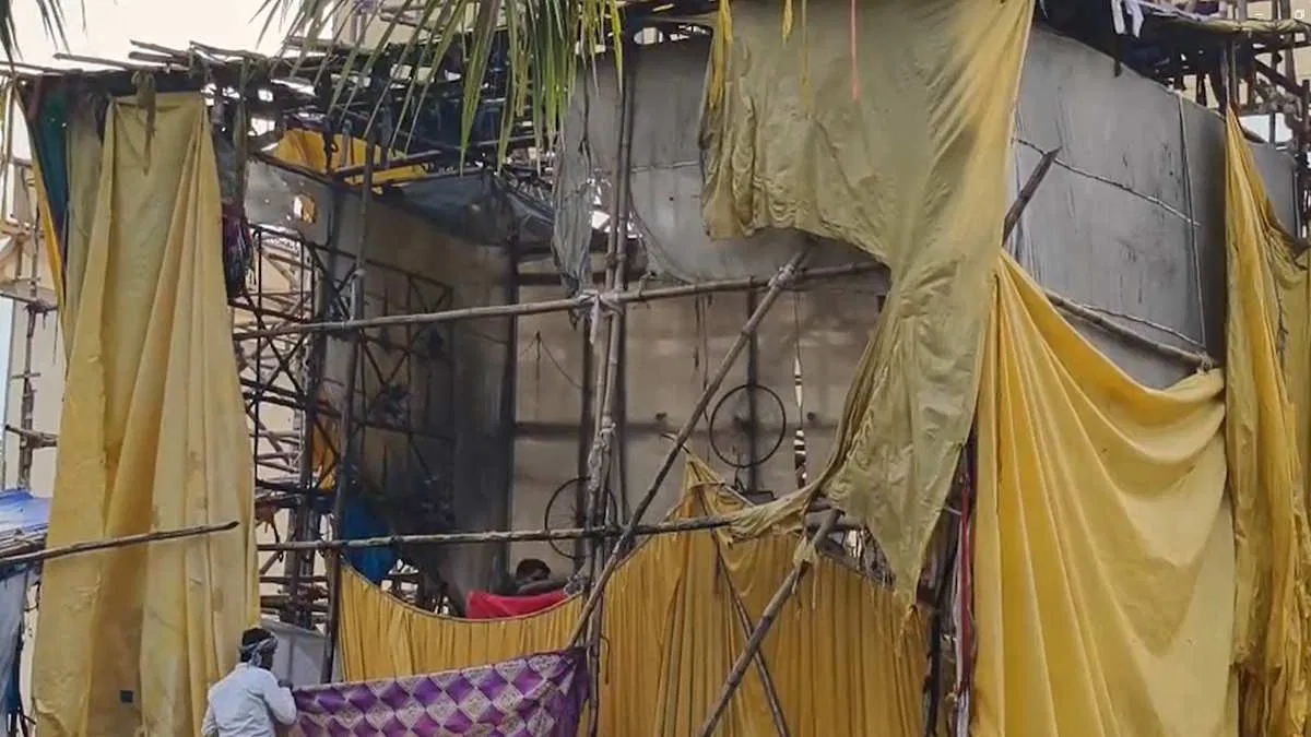 Kawardha Durga Pandal Fire: