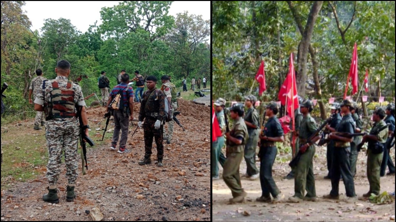 छत्तीसगढ़ में लाल आतंक के खिलाफ बड़ी कामयाबी 18 नक्सली ढेर, 3 जवान शहीद