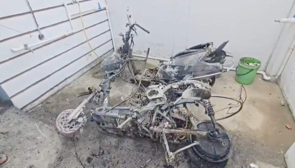 Surajpur Scooty Fire