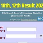 CG Board Result 2026