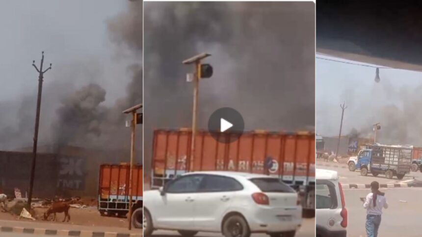 Raipur Dhaba Fire: