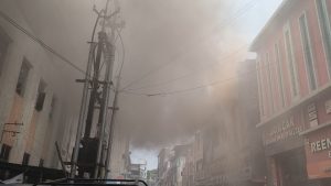 Raipur Breaking: रायपुर में स्पेयर पार्ट्स की दुकान में भीषण आग ! लाखों का सामान जलकर खाक