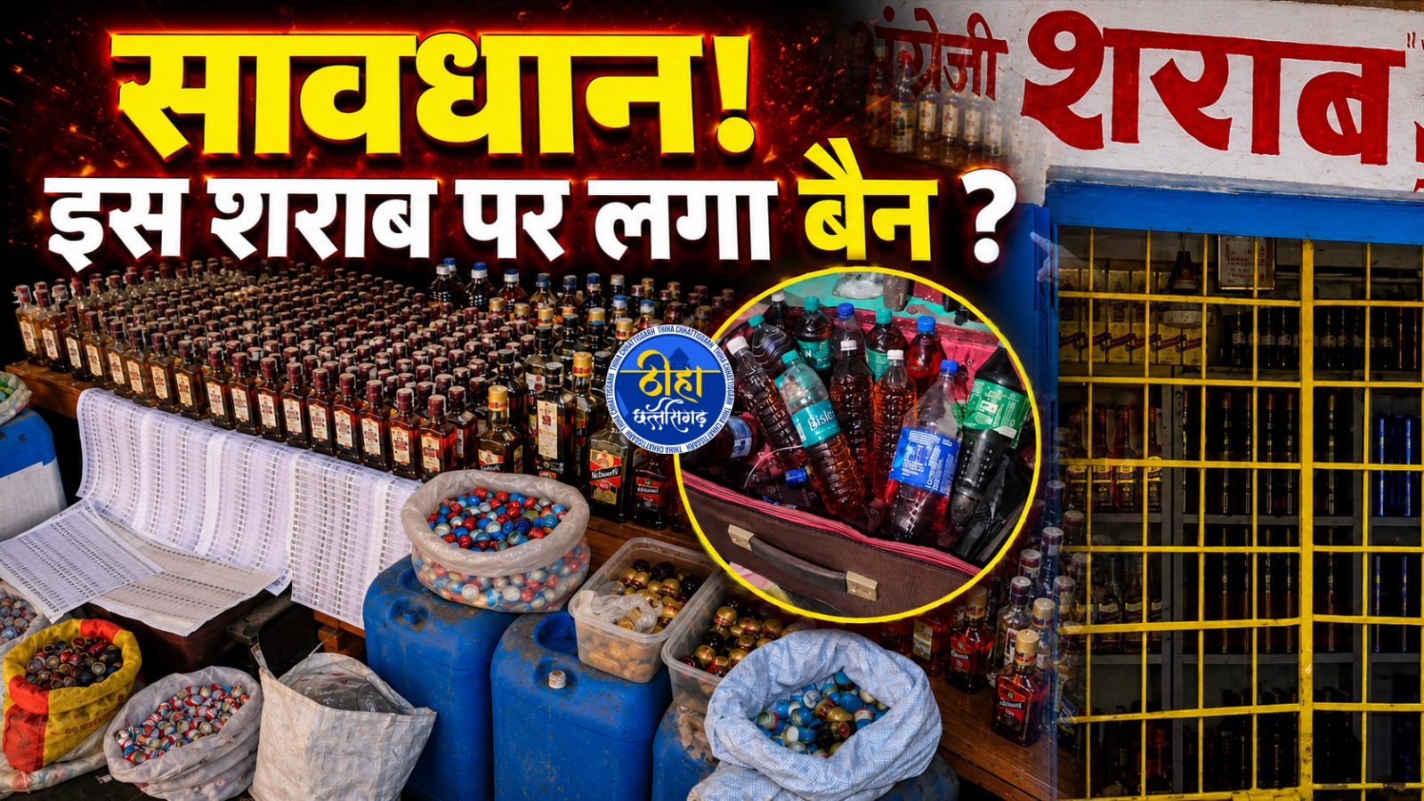 CG Fake Liquor: सावधान! मार्केट में आया चायपत्ती वाला दारू