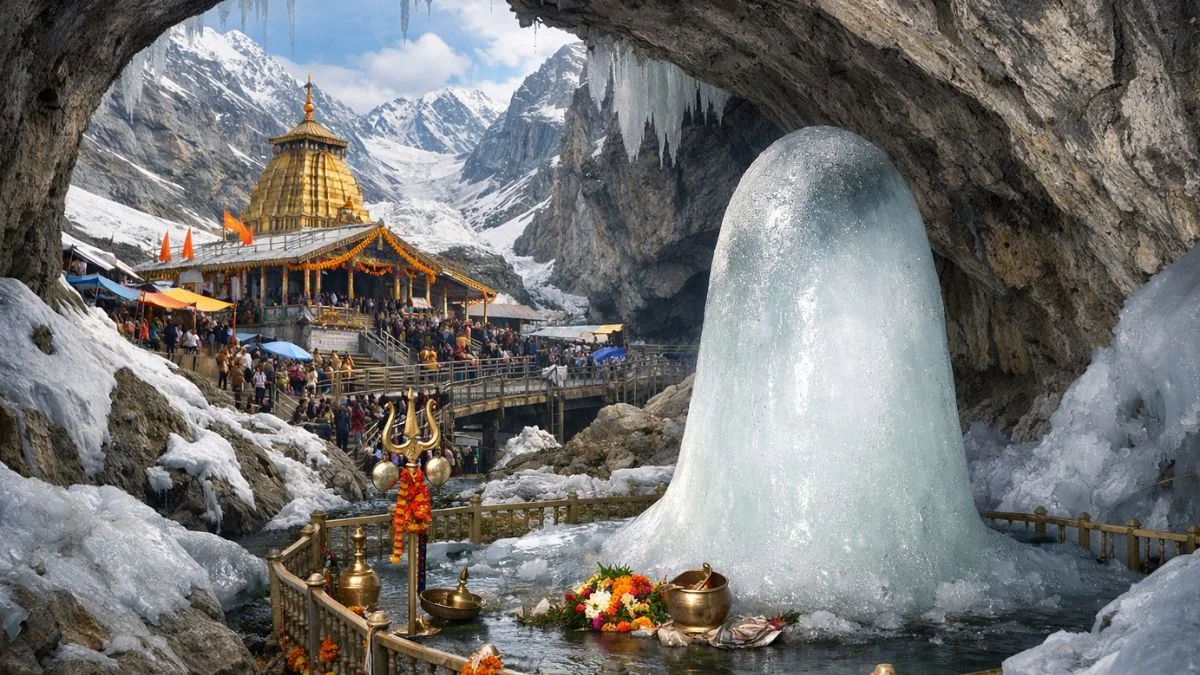 Amarnath Yatra 2026: बाबा बर्फानी की पवित्र अमरनाथ यात्रा 3 जुलाई 2026 से शुरू होकर 28 अगस्त 2026 तक चलेगी। इस वर्ष यात्रा कुल 57 दिनों की होगी। श्री अमरनाथजी श्राइन बोर्ड ने यात्रा की सभी तैयारियां पूरी कर ली हैं। श्रद्धालु ऑनलाइन और अधिकृत बैंक शाखाओं के माध्यम से रजिस्ट्रेशन करा सकते हैं।