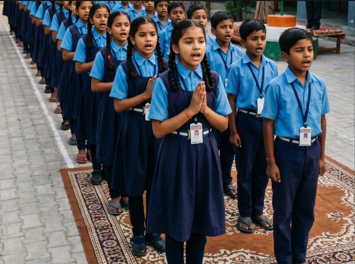 CG School Prayer: सरकारी स्कूलों में इन गीतों से होगी दिन की शुरुआत, इन मंत्रों के बाद होगी छुट्टी