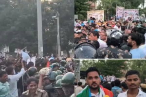 Bilaspur NEET Protest: NEET पेपर लीक पर NSUI के प्रदर्शन में भारी बवाल, देवेंद्र यादव का फटा कुर्ता