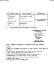 CG Police Transfer: Major administrative reshuffle in the police department,