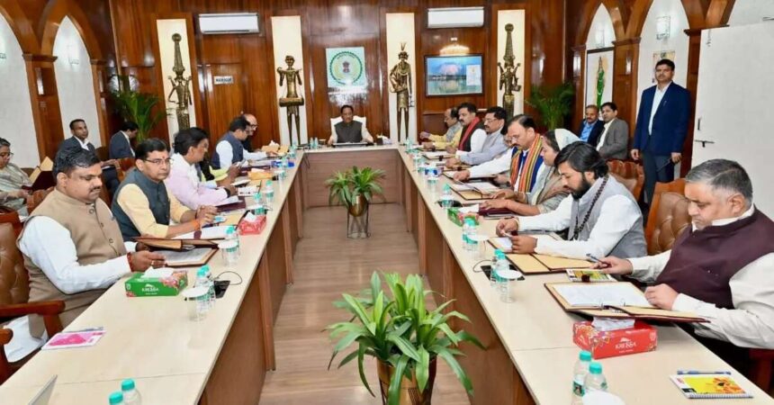 CG Cabinet Meeting: मुख्यमंत्री विष्णु देव साय की अध्यक्षता में राज्य मंत्रिपरिषद की महत्वपूर्ण बैठक 8 जुलाई को आयोजित की जाएगी। यह बैठक शाम 4 बजे नवा रायपुर अटल नगर स्थित मंत्रालय महानदी भवन में होगी।