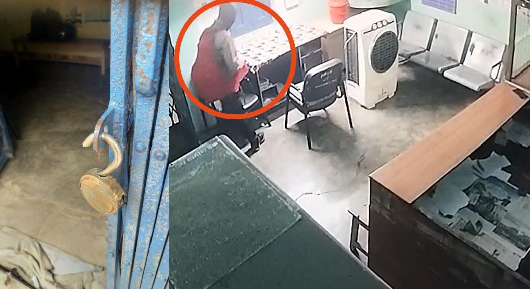 CG Bank Theft: छत्तीसगढ़ के जांजगीर-चांपा जिले में एक ग्रामीण बैंक में चोरी की बड़ी वारदात सामने आई है। बलौदा थाना क्षेत्र के जर्वे बी स्थित ग्रामीण बैंक का ताला तोड़कर अज्ञात चोर बैंक के अंदर घुस गया और कंप्यूटर सेट चोरी कर फरार हो गया। घटना के बाद इलाके में हड़कंप मच गया।