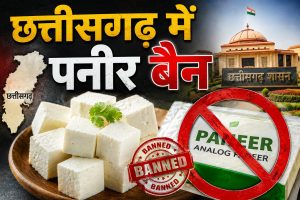 CG Paneer Ban: छत्तीसगढ़ सरकार ने खाद्य सुरक्षा और उपभोक्ताओं के स्वास्थ्य को ध्यान में रखते हुए बड़ा फैसला लिया है। राज्य में आज से एनालॉग पनीर के निर्माण, बिक्री और उपयोग पर प्रतिबंध लागू कर दिया गया है। स्वास्थ्य मंत्री श्याम बिहारी जायसवाल ने नवा रायपुर में आयोजित पत्रकार वार्ता में इसकी घोषणा की। उन्होंने कहा कि इस संबंध में आदेश आज ही जारी किया जाएगा।