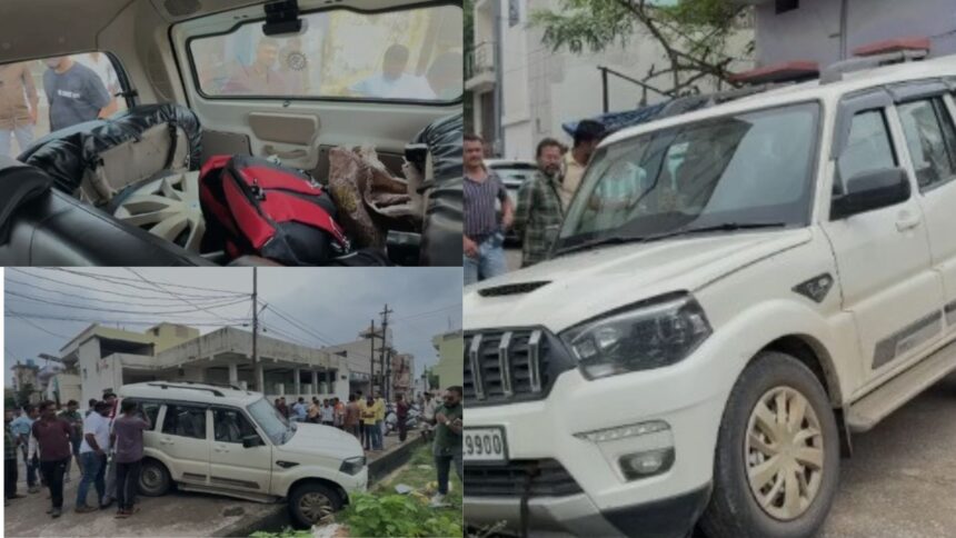 Raipur Breaking: राजधानी रायपुर से इस वक्त की बड़ी खबर सामने आई है। नशे के खिलाफ कार्रवाई के बीच डीडी नगर थाना क्षेत्र में एक बड़ी सफलता मिली है। पुलिस ने एक सफेद स्कॉर्पियो से करीब 5 क्विंटल गांजा बरामद किया है। मामले की जांच जारी है। (रायपुर गांजा तस्करी)