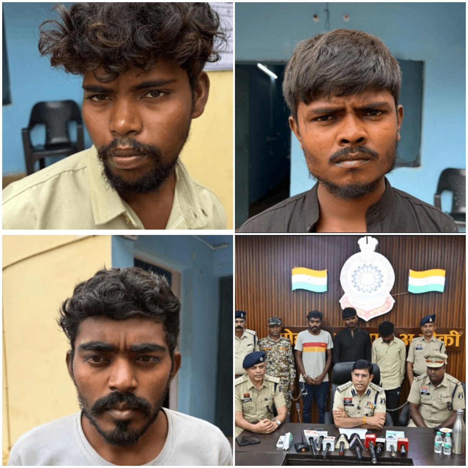 CG Murder: छत्तीसगढ़ के मोहला-मानपुर-अंबागढ़ चौकी जिले में मार्च में हुई हत्या की गुत्थी पुलिस ने सुलझा ली है। पुलिस के अनुसार मृतक की हत्या उसके साले ने अपने साथियों के साथ मिलकर की थी। आरोपियों ने पहले शराब पिलाई, फिर गमछे से गला घोंटकर हत्या कर दी और शव को नाले की रेत में दफना दिया। मामले में एक नाबालिग समेत चार आरोपियों को गिरफ्तार किया गया है। घटना मदनवाड़ा थाना क्षेत्र की है।