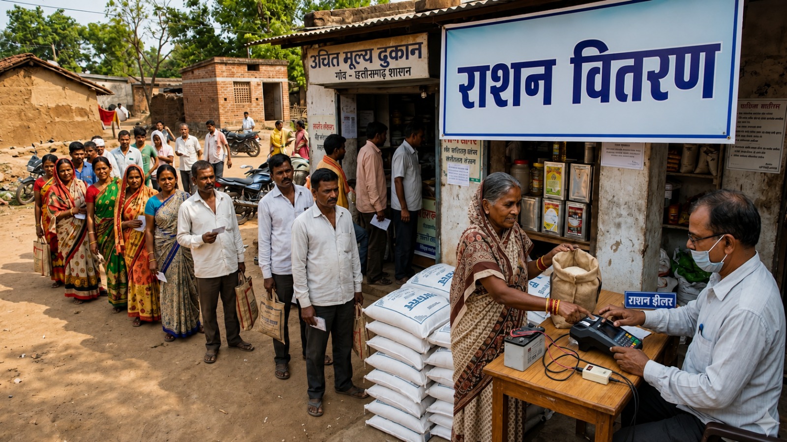CG Ration: छत्तीसगढ़ के राशन कार्डधारकों के लिए राहत भरी खबर है। सार्वजनिक वितरण प्रणाली के तहत सितंबर माह में हितग्राहियों को सितंबर और अक्टूबर दोनों महीने का चावल एक साथ दिया जाएगा। खाद्य, नागरिक आपूर्ति एवं उपभोक्ता संरक्षण संचालनालय ने इस संबंध में आदेश जारी किया है। यह सुविधा एपीएल राशन कार्डधारकों को छोड़कर अन्य सभी पात्र हितग्राहियों को मिलेगी। विभाग ने सभी उचित मूल्य की दुकानों में पहले से दो महीने के चावल का भंडारण सुनिश्चित करने के निर्देश दिए हैं।