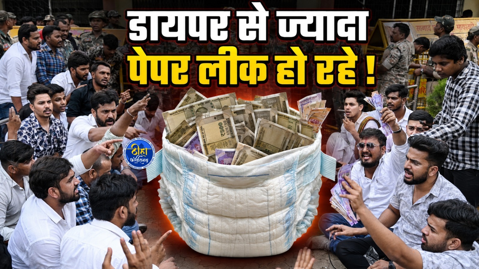 Raipur Paper Leak: इंदिरा गांधी कृषि विश्वविद्यालय पेपर लीक (IGKV Paper Leak) मामले को लेकर भारतीय राष्ट्रीय छात्र संगठन (NSUI) ने शुक्रवार को विश्वविद्यालय प्रशासनिक भवन के सामने प्रदर्शन किया। कार्यकर्ताओं ने जिम्मेदार अधिकारियों के इस्तीफे की मांग करते हुए विश्वविद्यालय प्रशासन को 72 घंटे का अल्टीमेटम दिया।