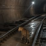 CG Leopard Video: दक्षिण पूर्व मध्य रेलवे के बिलासपुर रेल मंडल अंतर्गत खोंगसरा-भनवारटंक रेलखंड की एक सुरंग में तेंदुआ दिखाई देने से क्षेत्र में दहशत का माहौल है। सुरंग के भीतर रेलवे ट्रैक पर दौड़ते तेंदुए का वीडियो सोशल मीडिया पर तेजी से वायरल हो रहा है।