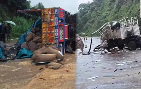 CG Accident: बालोद जिले में शुक्रवार को बड़ा सड़क हादसा हो गया। धान से भरे तेज रफ्तार ट्रक ने सड़क किनारे खड़े पिकअप वाहन को टक्कर मार दी। हादसे में पिकअप सवार 6 युवकों की मौत हो गई, जबकि 7 गंभीर घायलों को बेहतर इलाज के लिए रायपुर रेफर किया गया है।