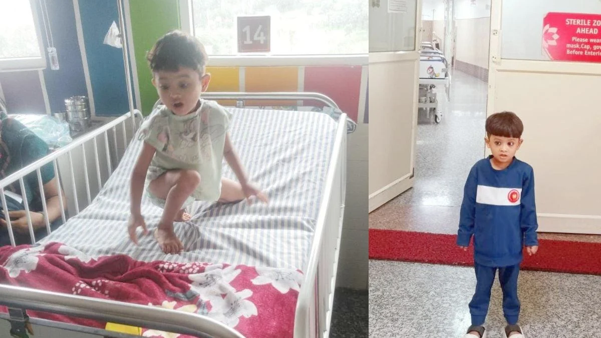 CG News: धमतरी जिले के एक मासूम बच्चे के लिए राष्ट्रीय बाल स्वास्थ्य कार्यक्रम (RBSK) के तहत संचालित 'चिरायु योजना' जीवनदायिनी साबित हुई। जन्मजात हृदय रोग से पीड़ित भाव्यांश साहू का समय पर पता लगने के बाद सफल ऑपरेशन कराया गया, जिससे अब वह पूरी तरह स्वस्थ होकर सामान्य जीवन जी रहा है।