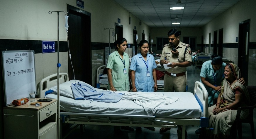 CG News: धमतरी जिले के सिविल अस्पताल कुरूद में भर्ती एक महिला के बिना डिस्चार्ज अस्पताल से चले जाने का मामला सामने आया है। जहर सेवन के बाद गुरुवार रात भर्ती कराई गई महिला शुक्रवार सुबह इमरजेंसी वार्ड से गायब मिली। घटना के बाद अस्पताल की सुरक्षा और मरीज निगरानी व्यवस्था पर सवाल उठने लगे हैं। मामले की सूचना पुलिस को दे दी गई है।