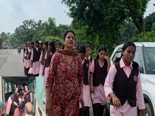 CG News: सरगुजा जिले के शिवपुर एकलव्य आवासीय विद्यालय की 45 छात्राएं स्कूल की बदहाल व्यवस्थाओं से परेशान होकर सोमवार को कलेक्ट्रेट पहुंच गईं। छात्राएं अपनी समस्याएं लेकर करीब 30 किलोमीटर दूर अंबिकापुर के लिए पैदल निकली थीं। वे करीब 6 किलोमीटर ही चली थीं कि प्रशासन हरकत में आया और बस भेजकर सभी छात्राओं को कलेक्ट्रेट लाया गया। इस दौरान थकान और तनाव के कारण एक छात्रा बेहोश हो गई, जिसे मेडिकल कॉलेज अस्पताल में भर्ती कराया गया।